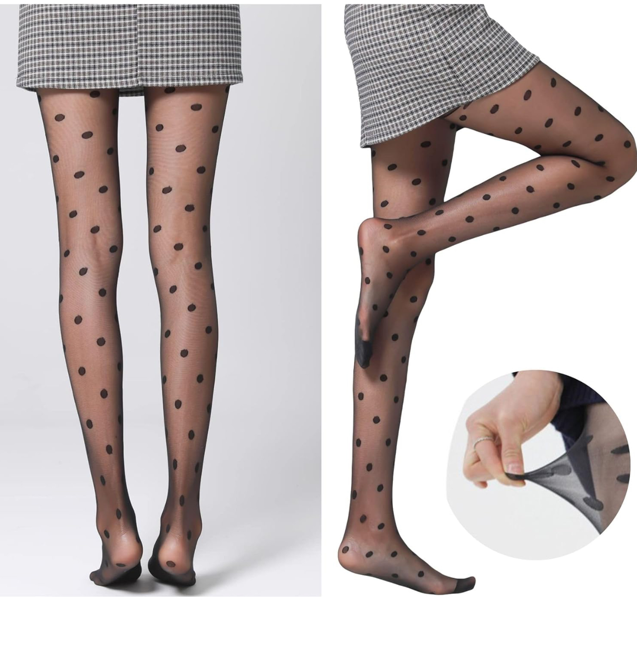 Dotted Pantyhose  view 3